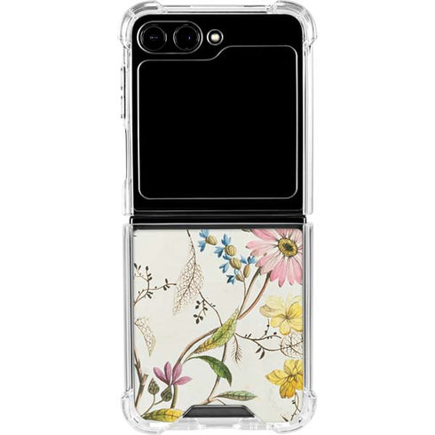 Wildflowers by William Kilburn Galaxy Z Flip6 Clear Case